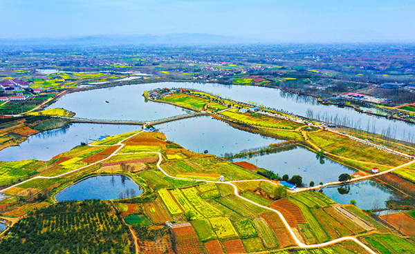 桃花岛风景区,位于陕西省汉中市城固县<a
