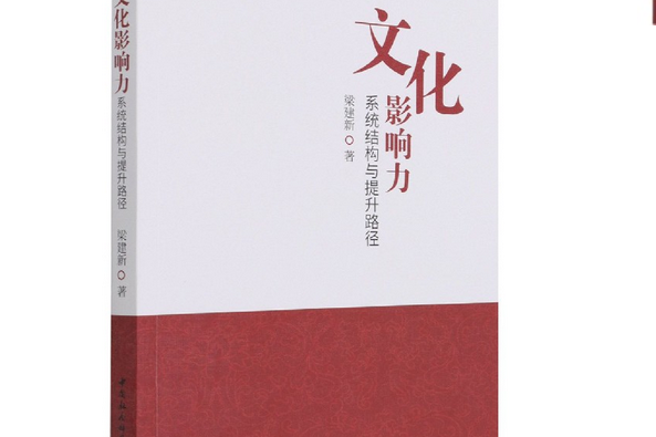 《文化影响力:系统结构与提升路径》是2021年中国社会科学出版社出版