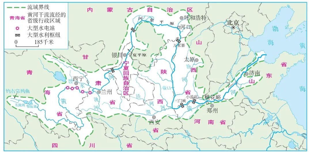 黄河中下游分界线位于河南省 a target="_blank" href="/item/郑州市
