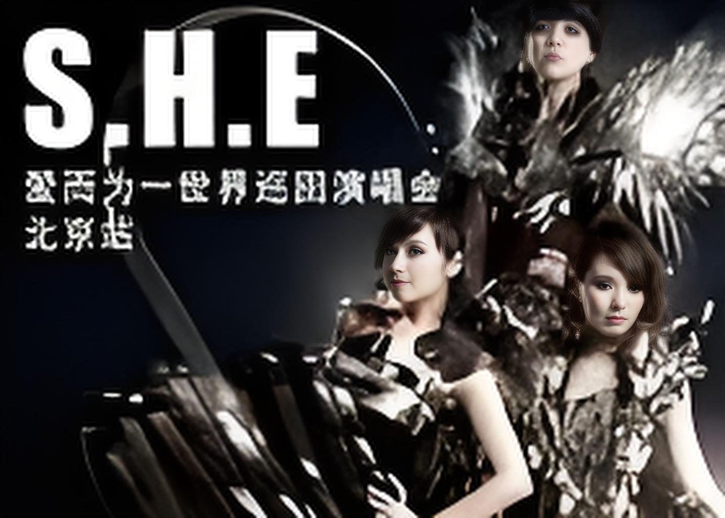 哎呀呀2010she成都演唱会