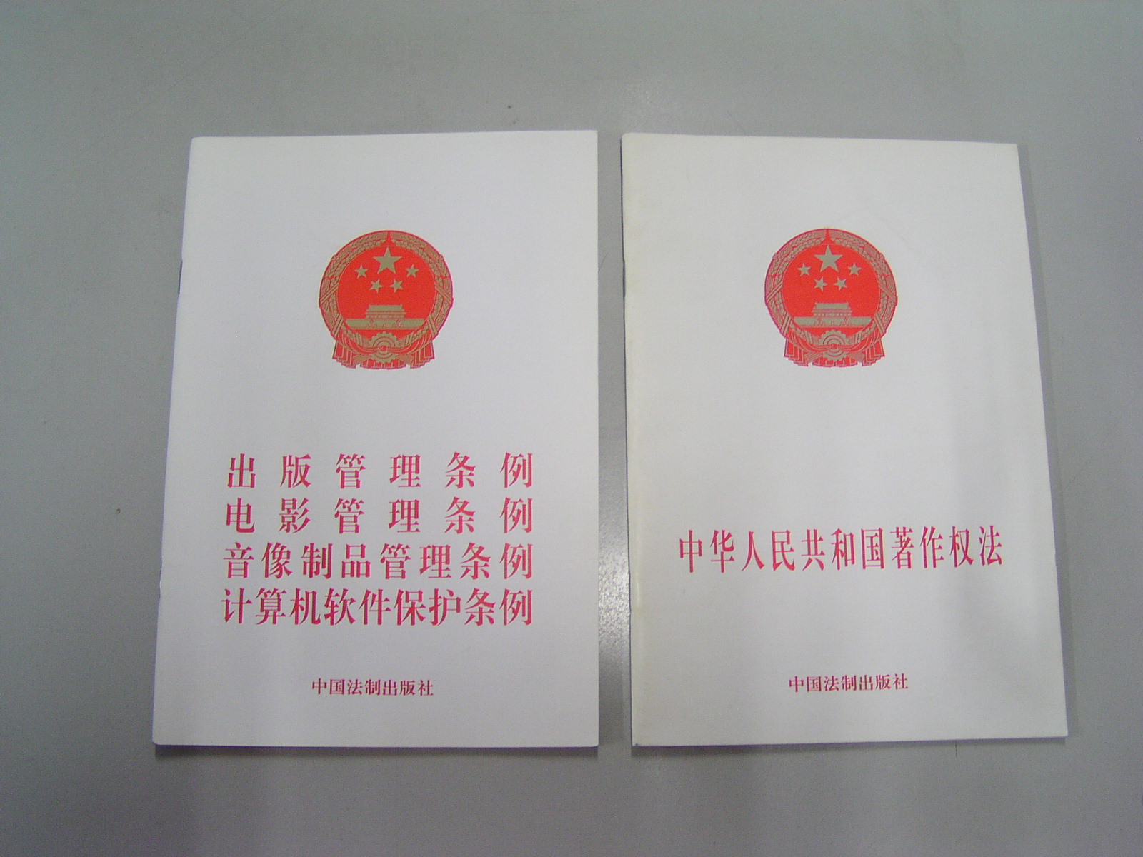 国家颁布有《计算机软件保护条例》,保护权益人