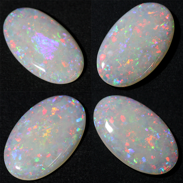 ="146759">澳大利亚 /a>新南尔士州白悬崖地区产的欧泊,以白欧泊为主