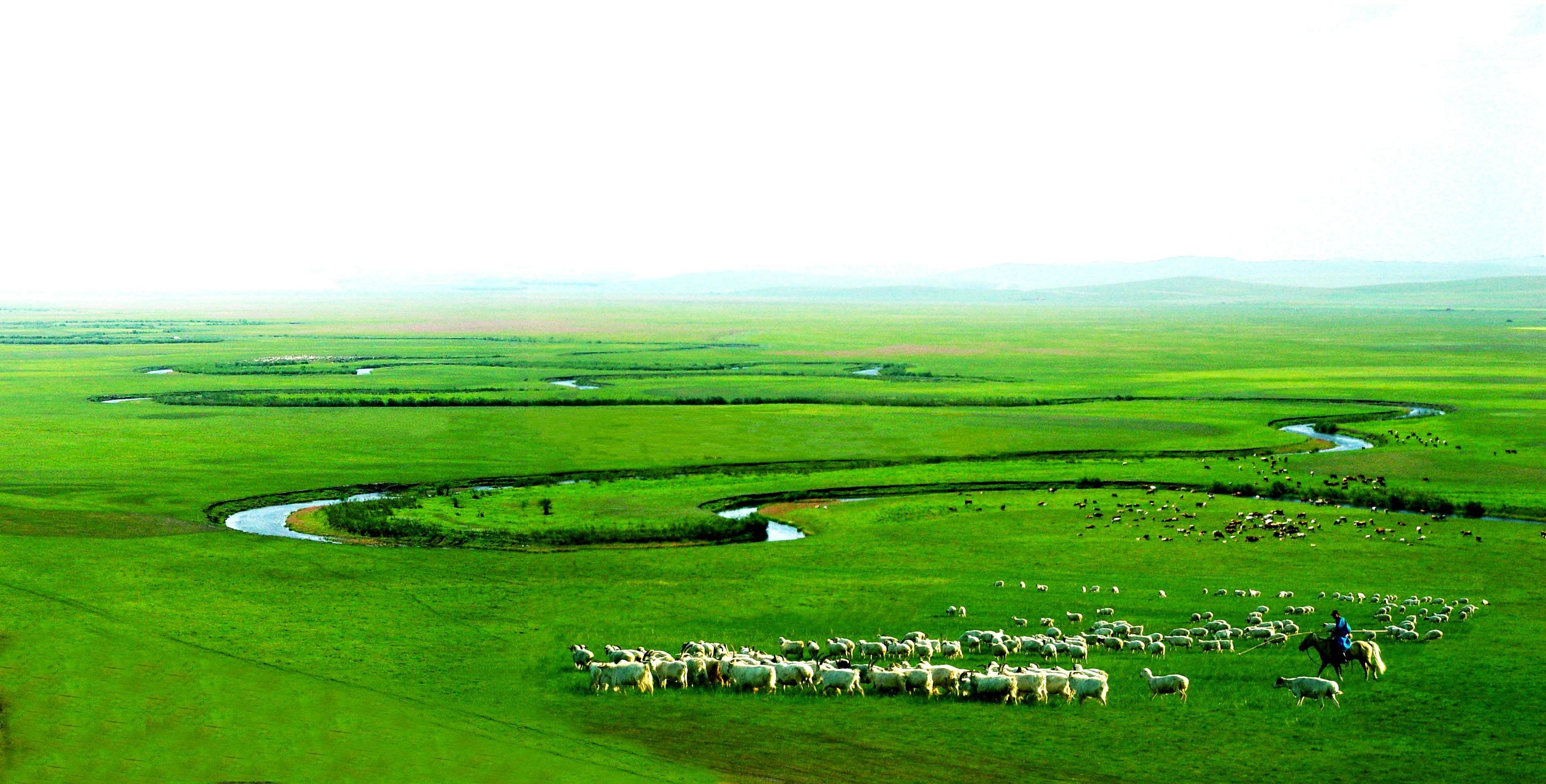 乌拉盖九曲湾旅游区