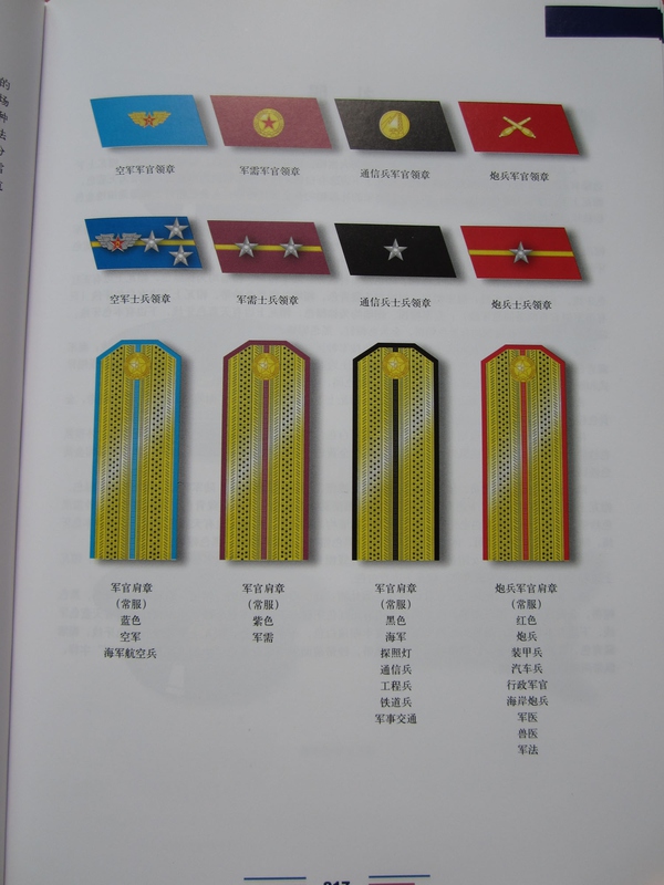 第一套军衔服装"55"式军服