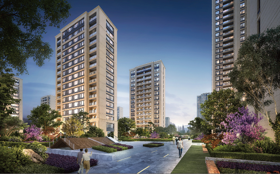  p>桂语九里项目位于重庆西永,为绿城中国与华润置地共同打造,以双