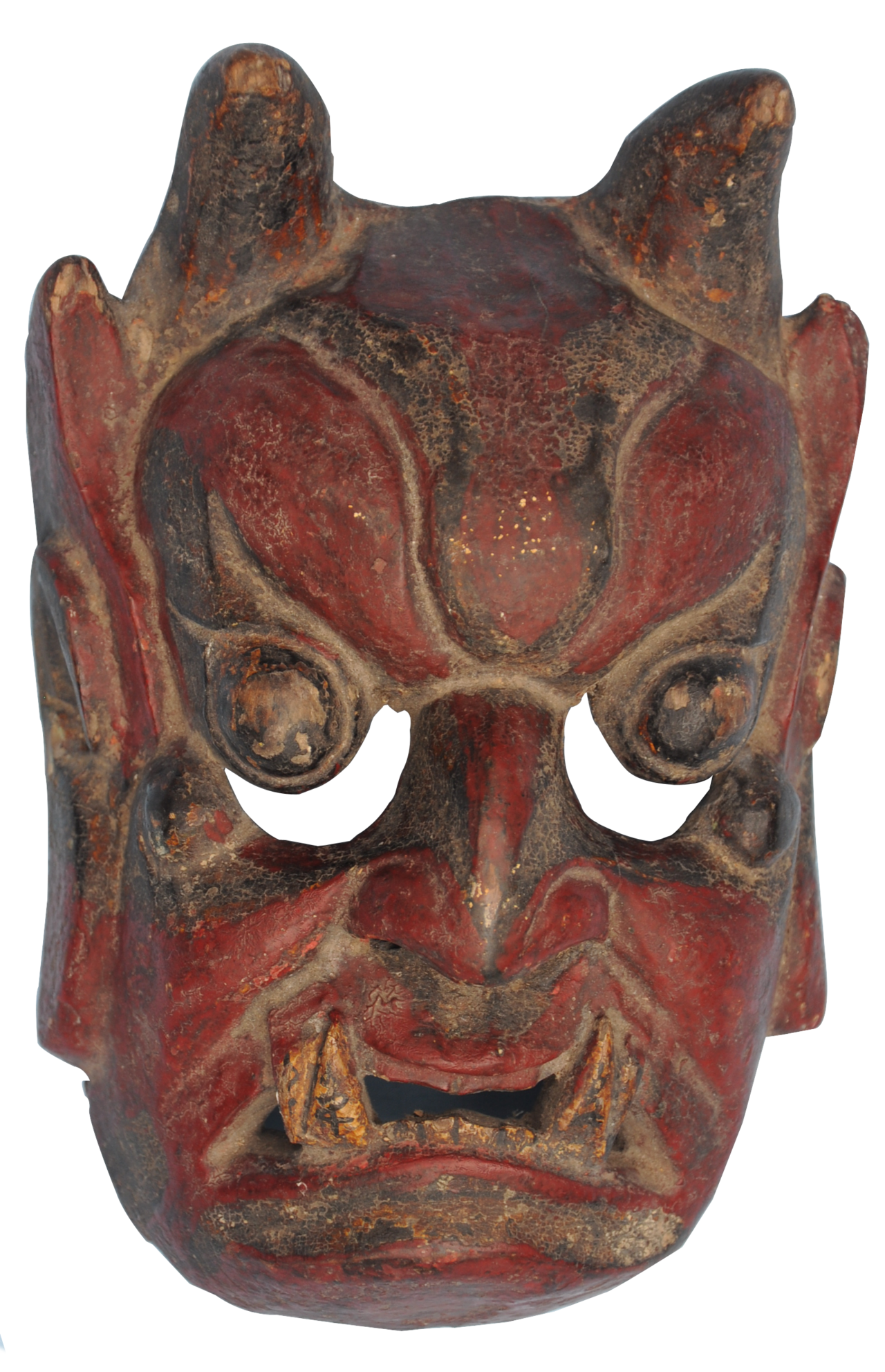 晚清开山猛将面具