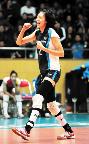  p>王宁,1994年出生,职业是排球运动员,身高191厘米,场上位置是副攻.