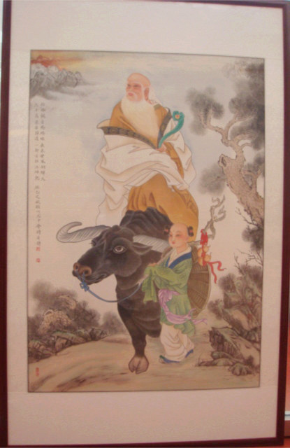 老子出关图（明代张路创作纸本浅设色画）_百度百科