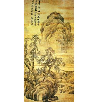  p data-id="gnbc8vv4qi">《庐山图》是明代唐寅创作的立轴绢本水墨