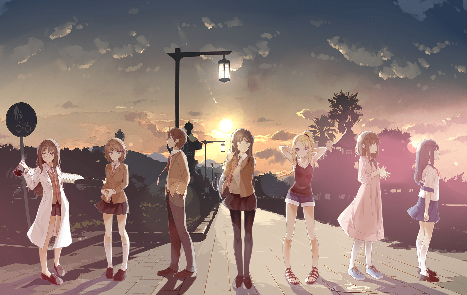 青春笨蛋少年不做兔女郎学姐的梦