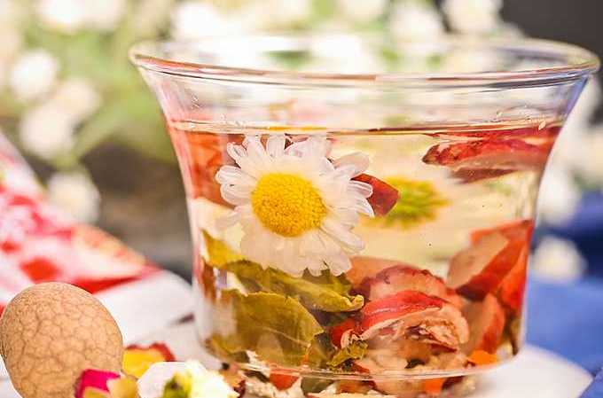 枸杞菊花山楂茶