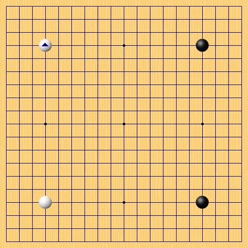 p>围棋常见布局类型之一.