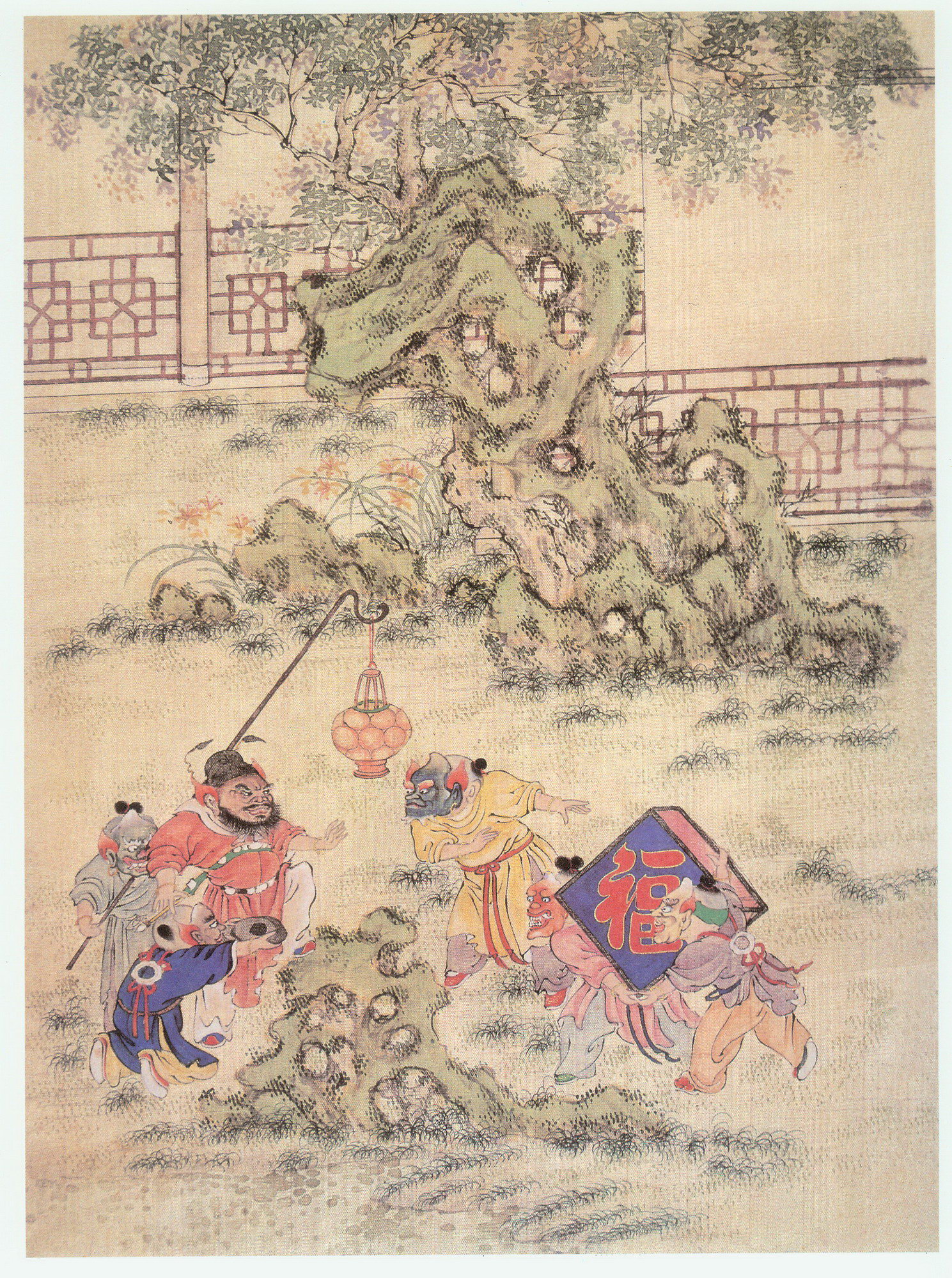清焦秉贞百子团圆图
