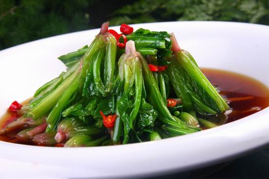 油焖菠菜