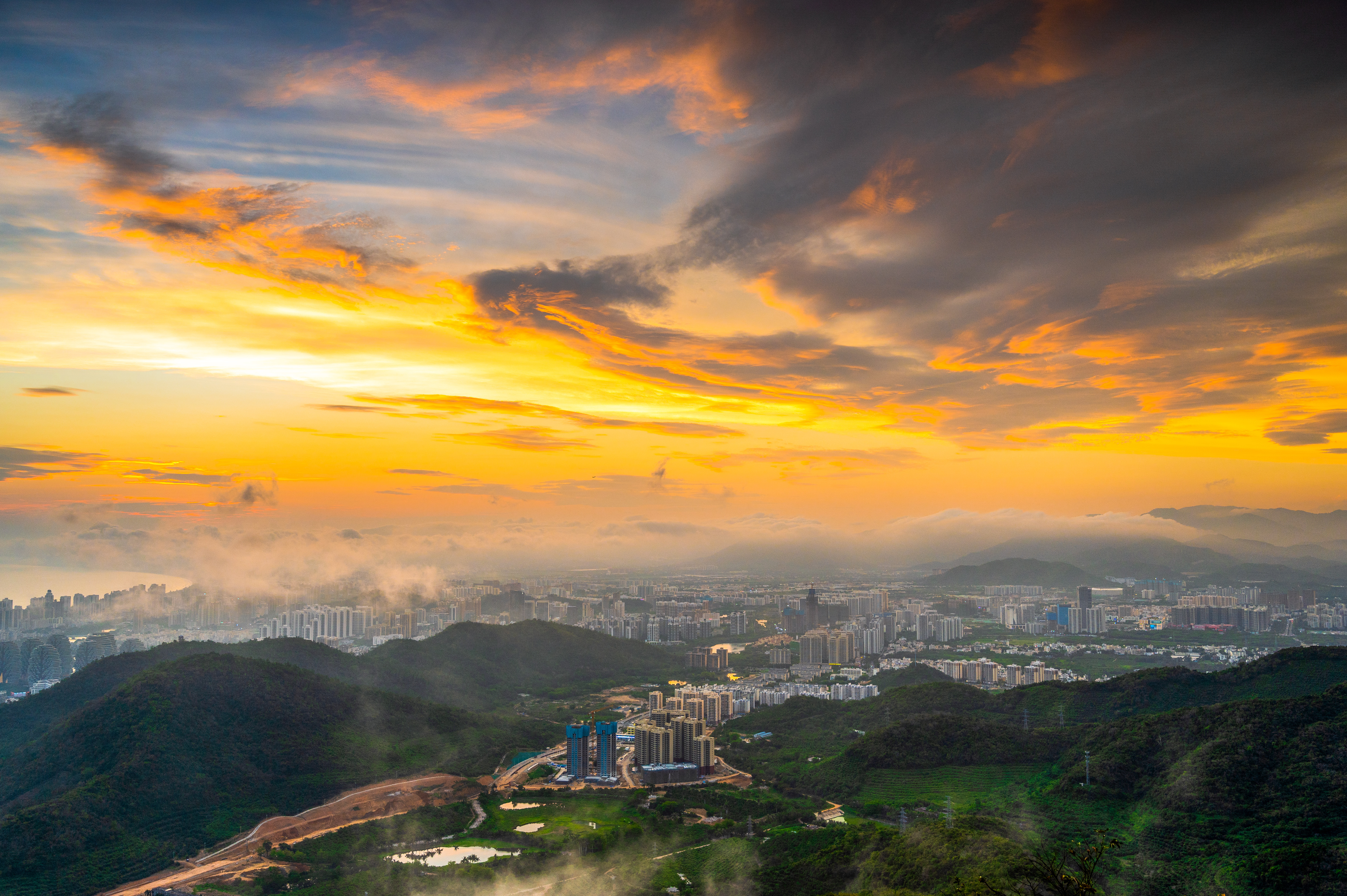 三亚凤凰岭海誓山盟景区