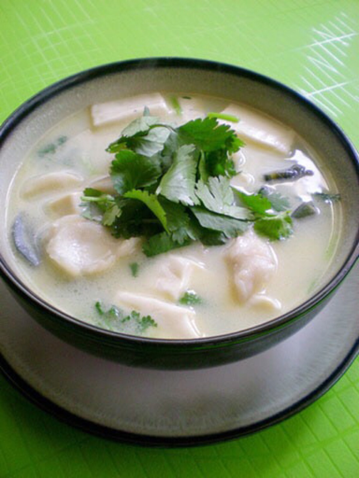 肥鸡豆腐片汤