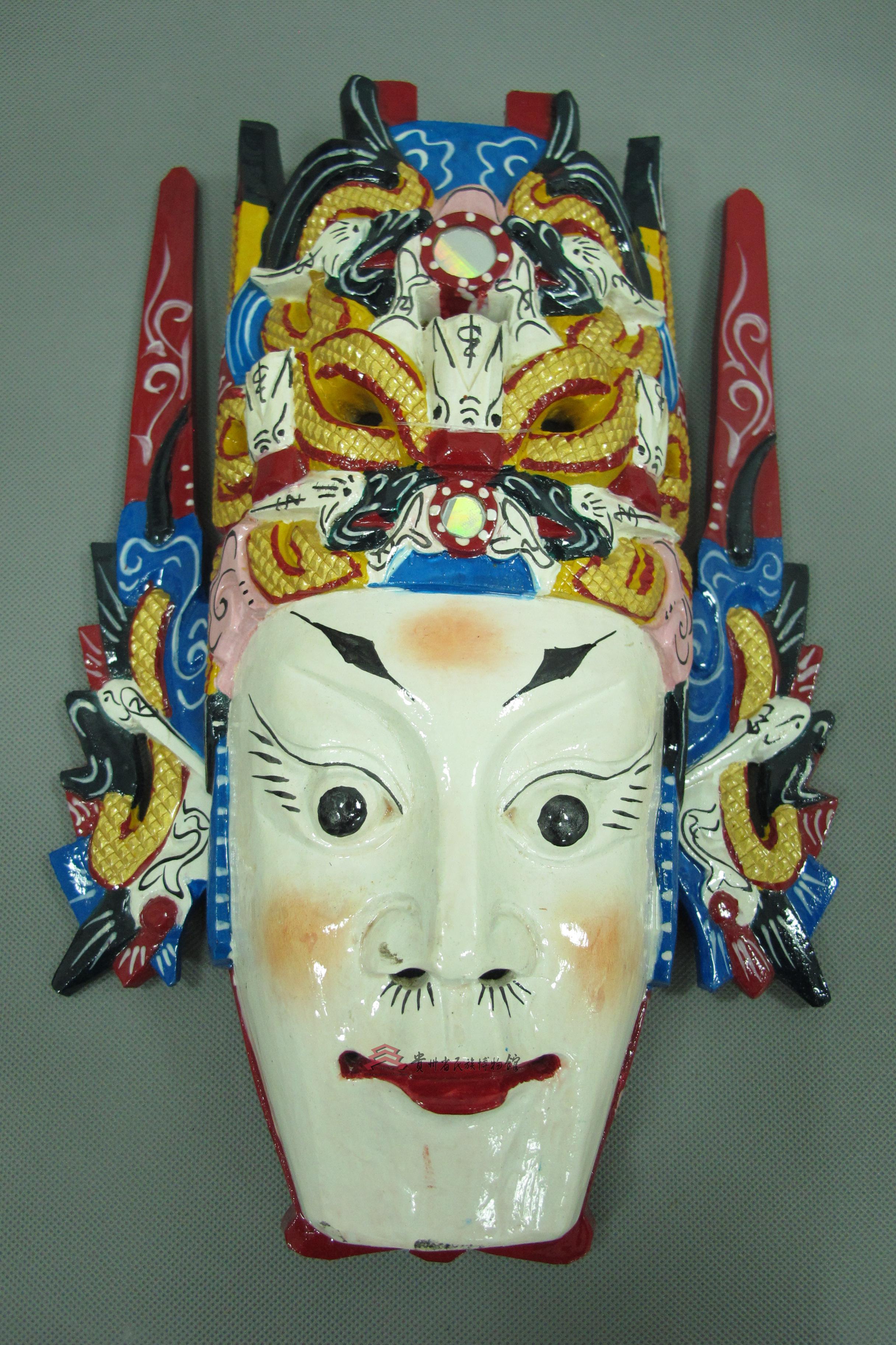 安顺地戏面具姜维