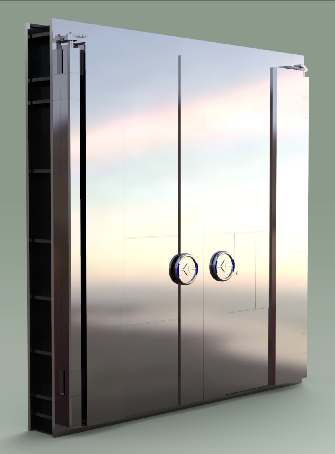 博物馆专用金库门