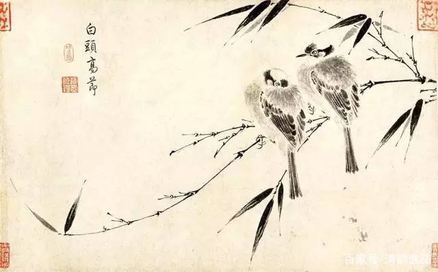 北宋赵佶《写生珍禽图卷》_百科TA说