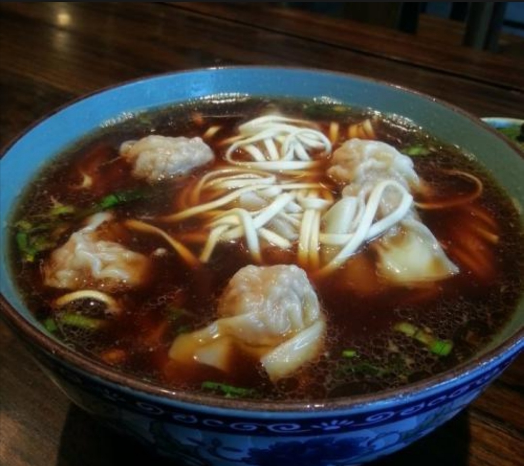 虾子饺面