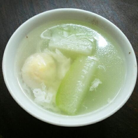 咸蛋节瓜汤