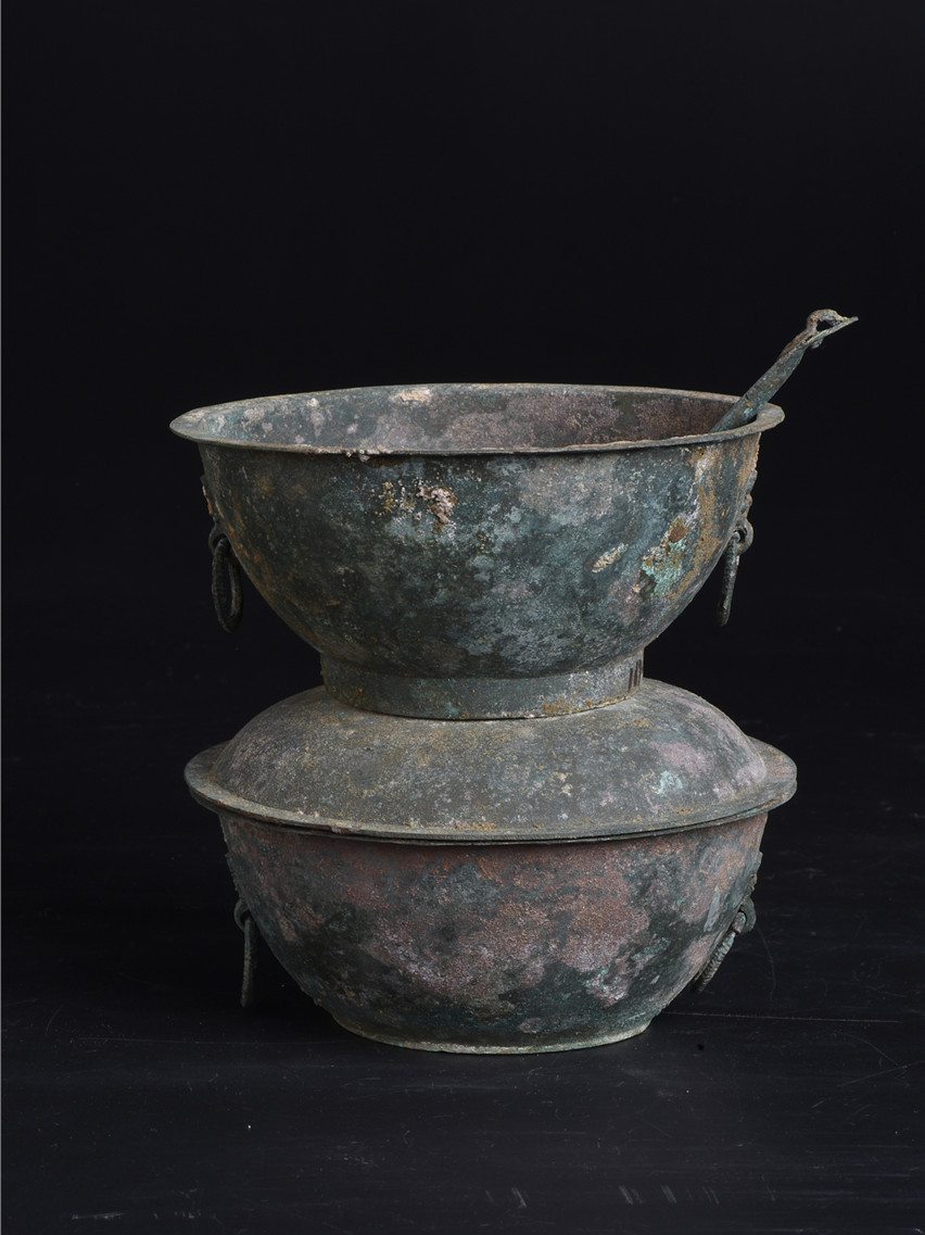 东汉铜釜甑