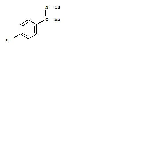 4-羟基苯乙酮肟(ethanone,1-(4-hydroxyphenyl)-, oxime)分子式是c8h9