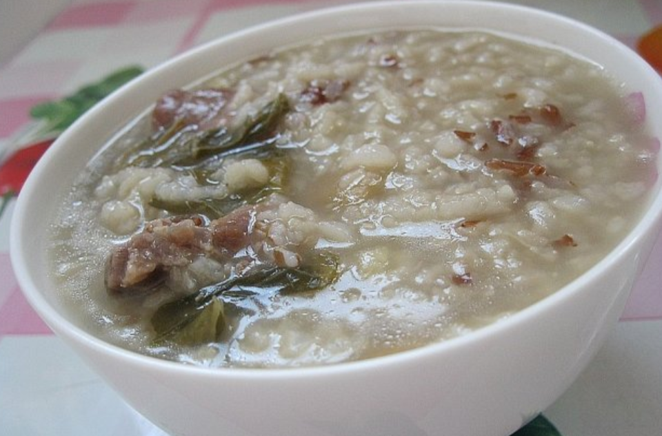 菜干米粥