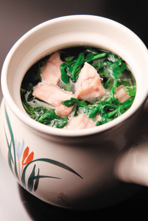 西洋菜煲生鱼汤