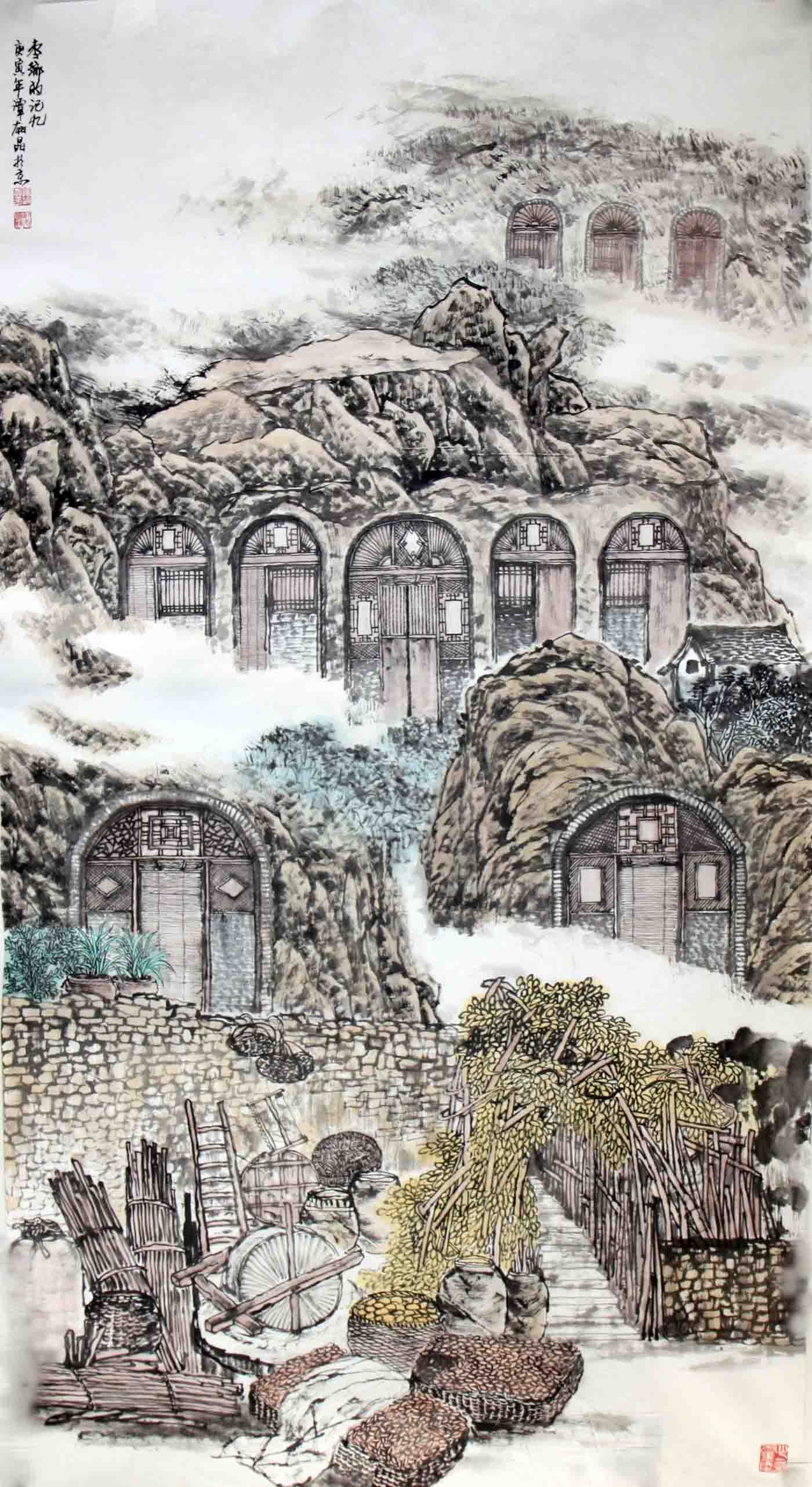 陕北土窑洞