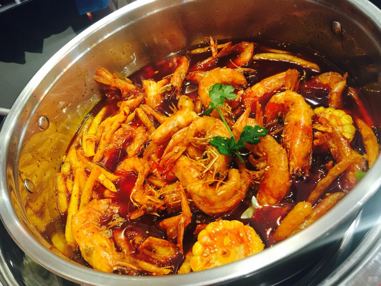 麻辣涮虾火锅