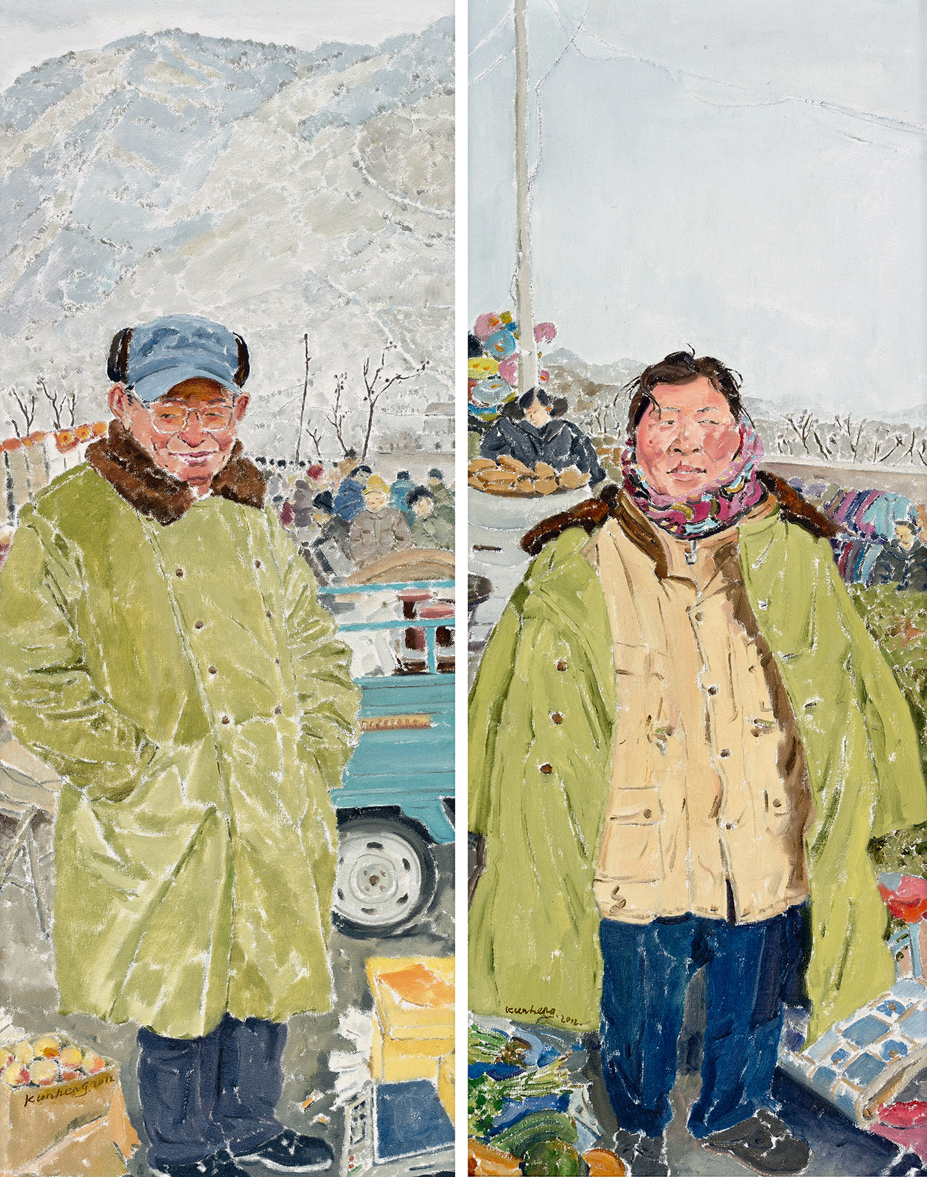 王桂勇(三杰) 1969年生于山东兖州,中国艺术研究院文学艺术院专职画家