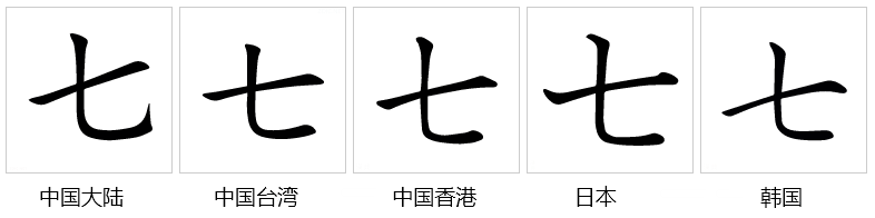 七（汉语汉字）_百度百科