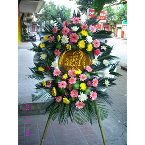  p>用鲜花或者 a href="#" data-lemmaid="12399">纸花 /a>等扎成的