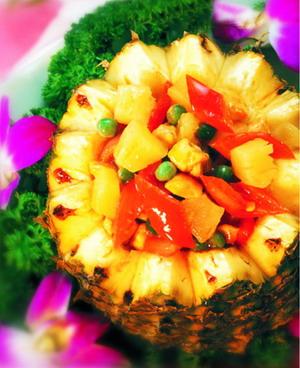 菠萝鸡丁