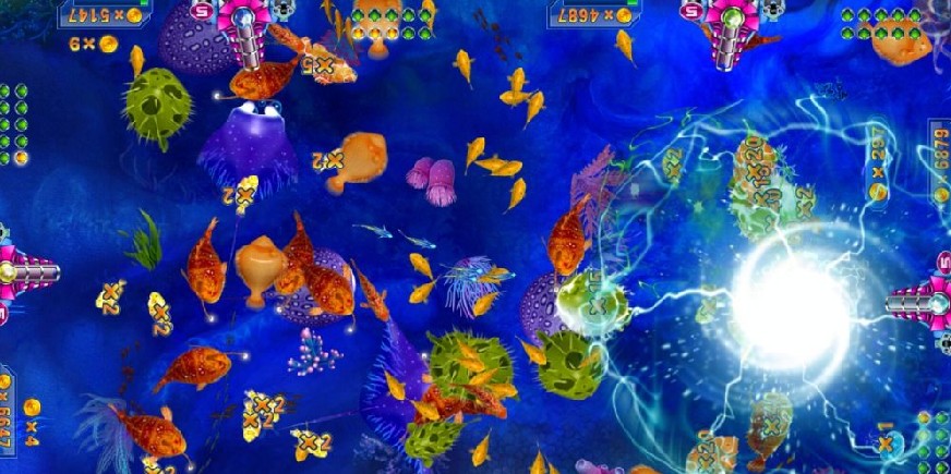 捕鱼达人游戏机