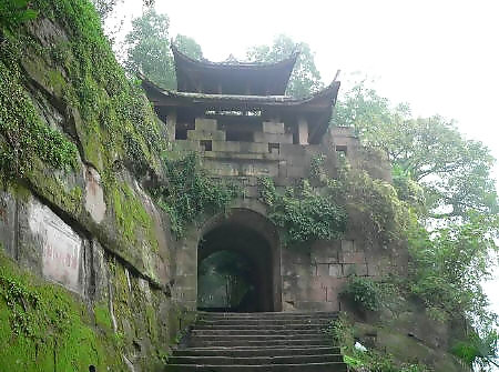 钓鱼城遗址