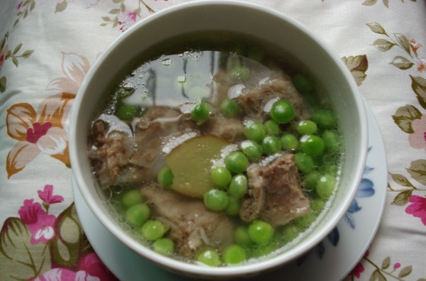 排骨豌豆汤