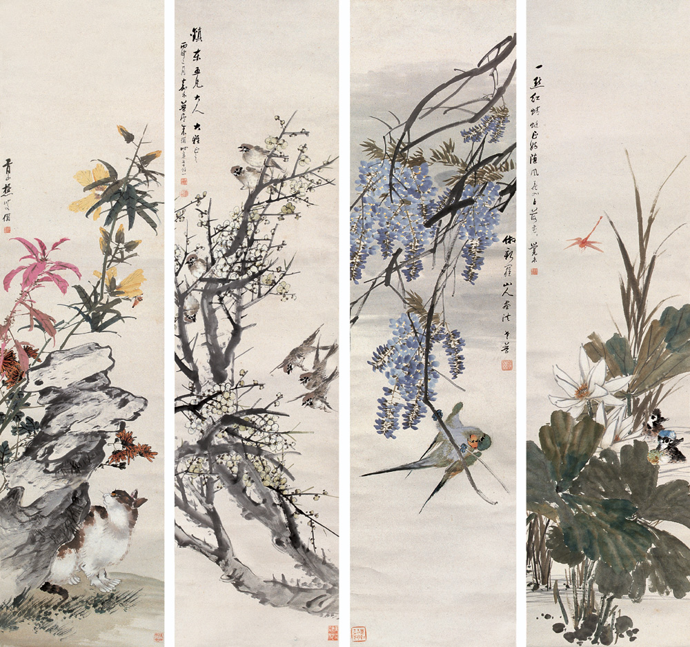  p>朱偁[清](1826—1900,一作1826—1899)清代画家,早岁名琛,后更今名