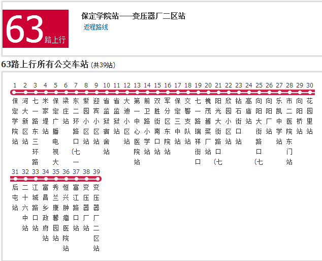  p>保定公交63路是一条 a target="_blank" href="/item/公交线路">