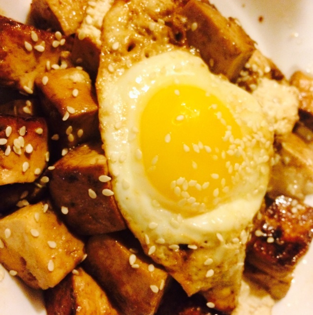 懒人可乐豆腐蛋