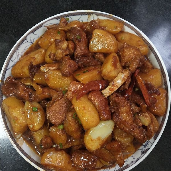 沙嗲猪肉炖土豆