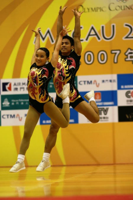 竞技健美操—混双