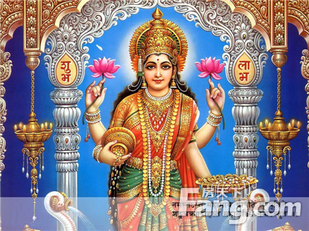  p data-id="gnbi671nca">拉克什米,是掌管幸福与财富的女神,毗湿奴神
