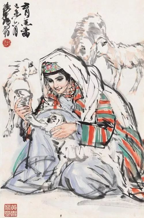 人有多高，画有多高——黄胄，永恒的艺术丰碑_百科TA说