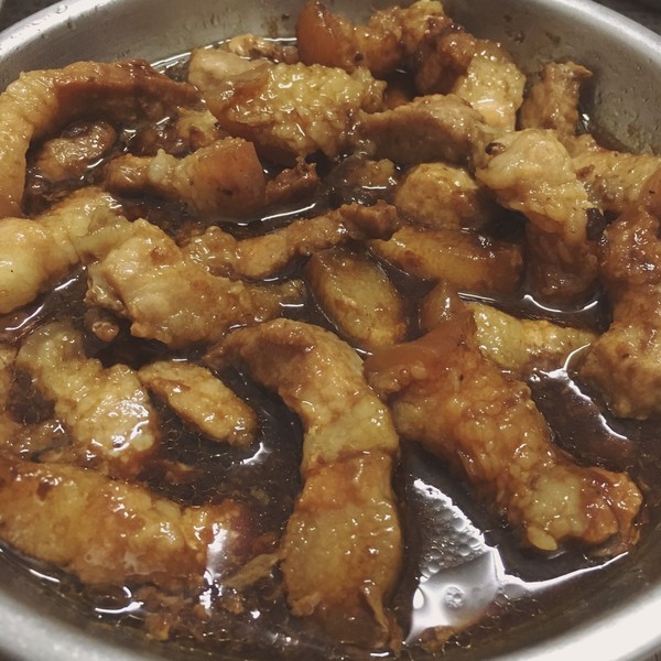 面豉酱烧五花肉