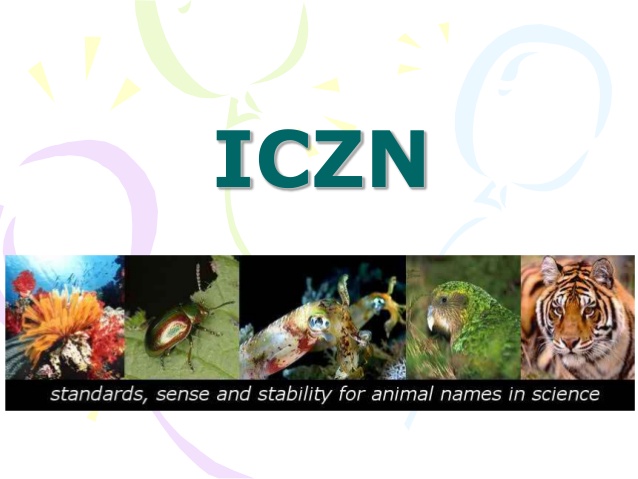 international commission on zoological nomenclature