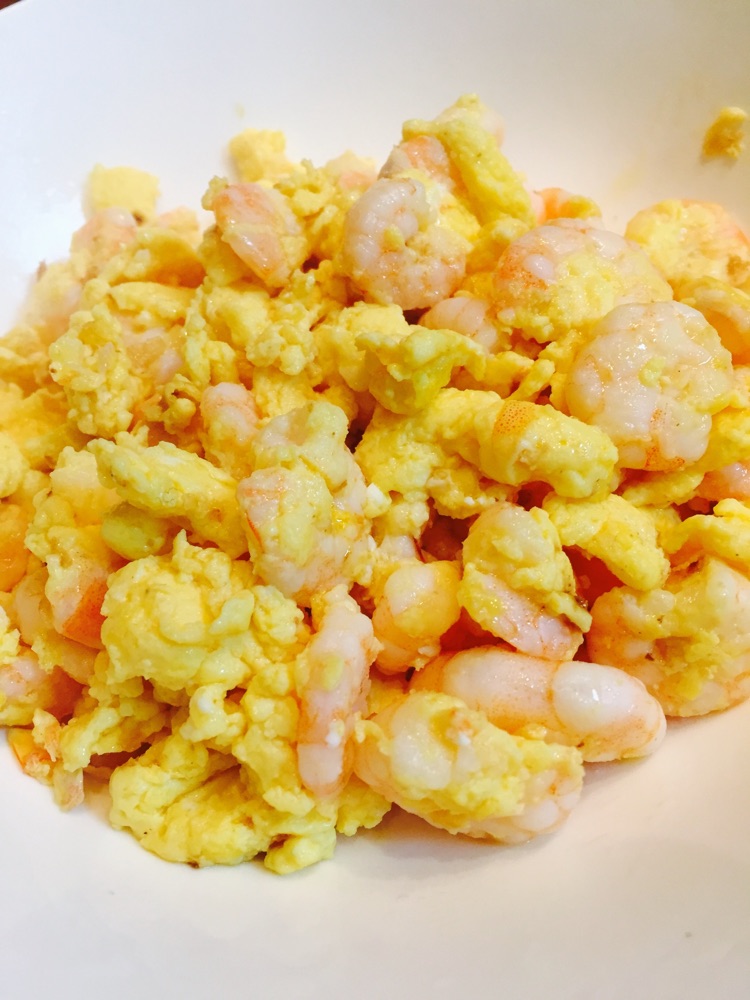 鲜嫩虾仁滑蛋