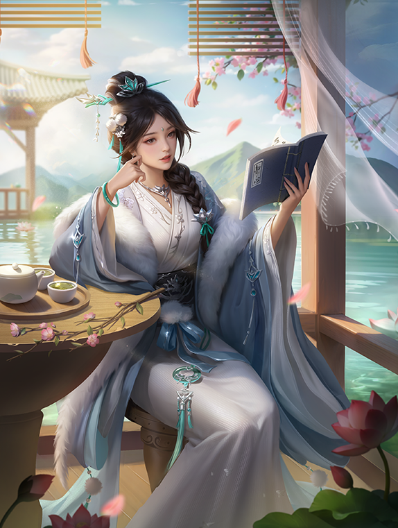 m">sp甄姬是由游卡桌游推出的桌上游戏《欢乐三国杀》中的一张武将牌