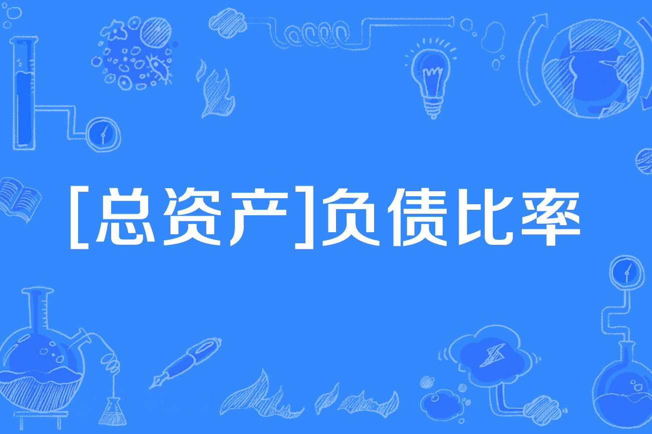 [总资产]负债比率